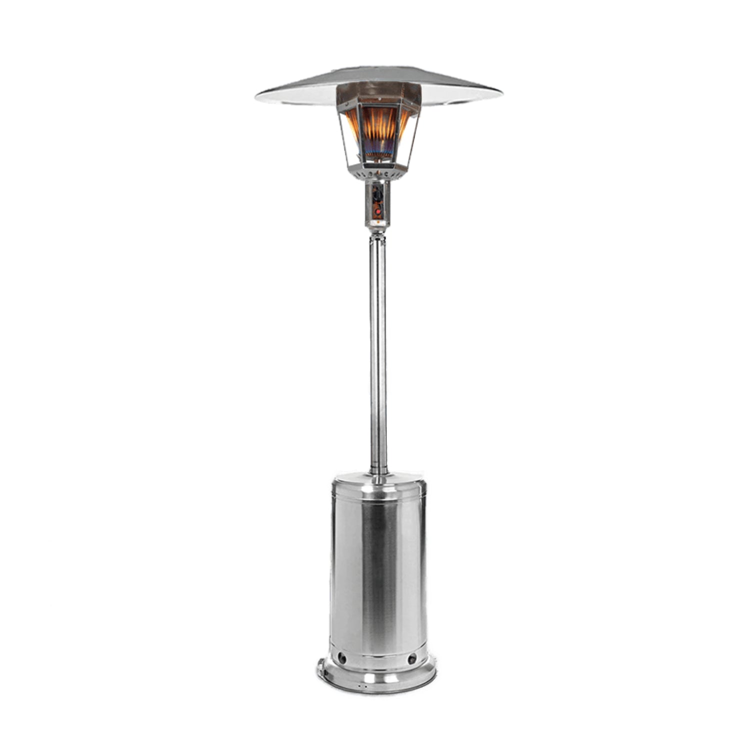 RADtec 96 Real Flame Propane Patio Heater - Stainless Steel Finish 40,000 BTU - RF1-MT-STN-STL - Main View