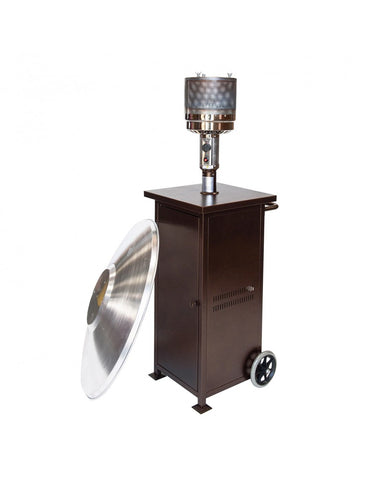 Rhino Collapsible Patio Heater - Bronze - No Cover