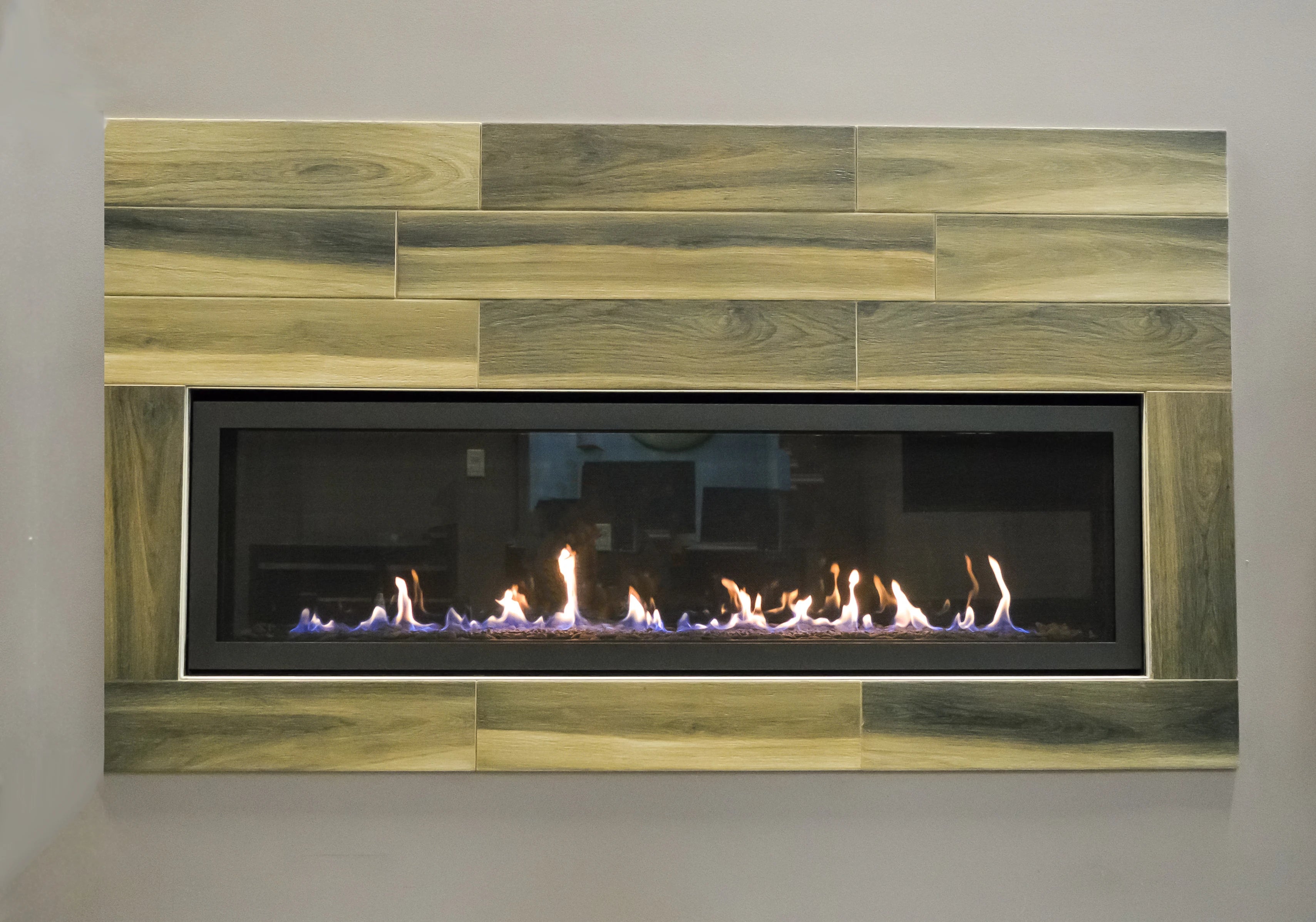 Sierra Flame Austin 65" Direct Vent Linear Gas Fireplace- Main View