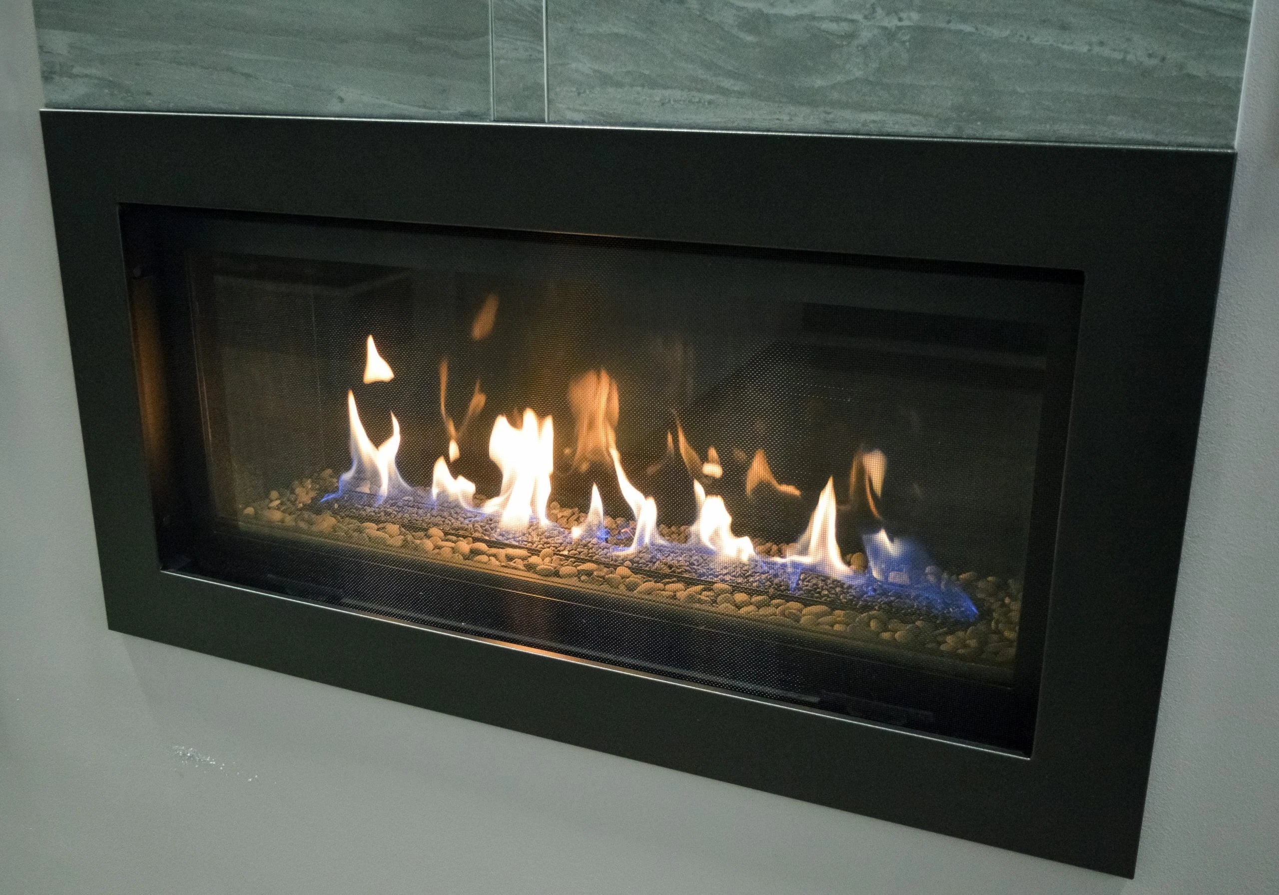 Sierra Flame Bennett 45" Direct Vent Linear Gas Fireplace- Left View
