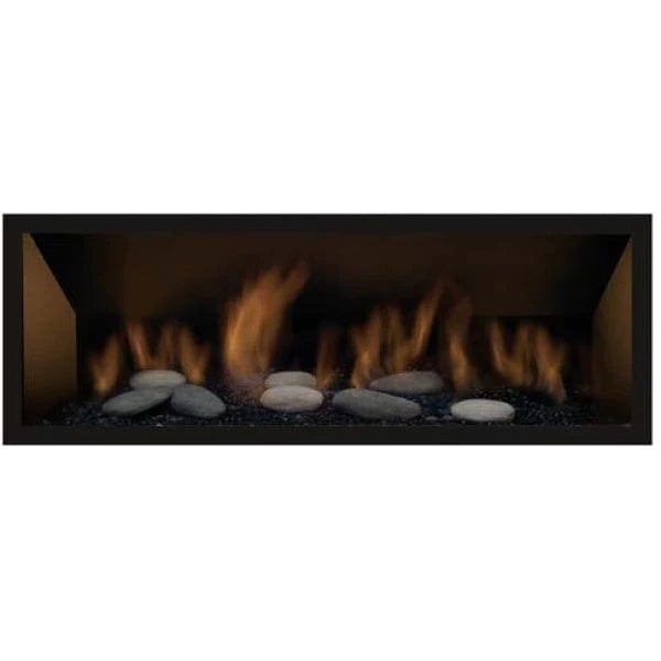 Sierra Flame Lamego 45" Zero Clearance Contemporary Electronic Ignition Gas Fireplace- Front View