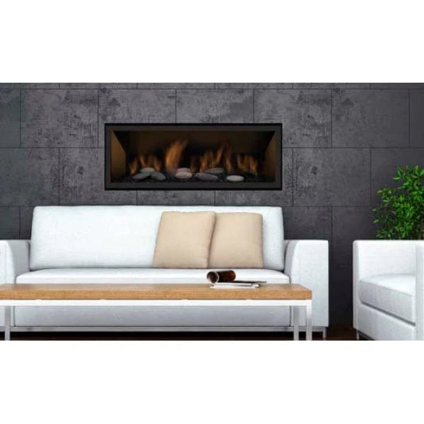 Sierra Flame Lamego 45" Zero Clearance Contemporary Electronic Ignition Gas Fireplace- Lifestyle Lanai