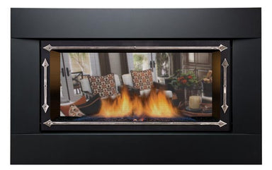 Sierra Flame Palisade 36" DELUXE See-thru Direct vent Linear Gas Fireplace- Main View