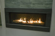 Sierra Flame Stanford 55" Direct Vent Linear Gas Fireplace- Side View
