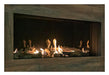 Sierra Flame Vienna Direct Vent Linear Gas Fireplace - Natural Gas or Liquid Propane- Side View