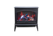 Sierra Flame Cast Iron Freestanding Electric Stove - E70 Split Orange