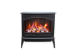 Sierra Flame Cast Iron Freestanding Electric Stove - E70 Birch Yellow and Orange