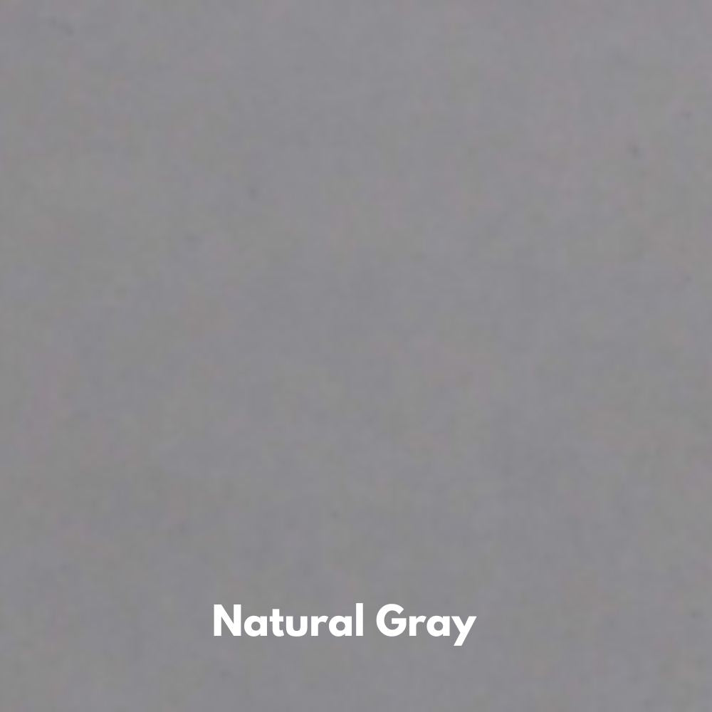 The Outdoor Plus 60" Narrow Ledge Round Cazo Fire Pit - GFRC Concrete - Match Lit - Natural Gas- Natural Gray Color