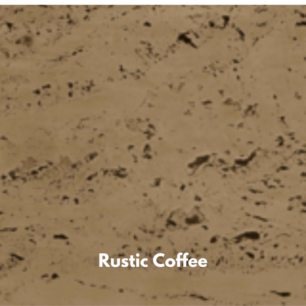 The Outdoor Plus 60" Narrow Ledge Round Cazo Fire Pit -GFRC Concrete - Rustic Coffee Color