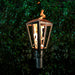 The Outdoor Plus Lantern Original TOP Torch & Post Complete - Stainless Steel- Main View