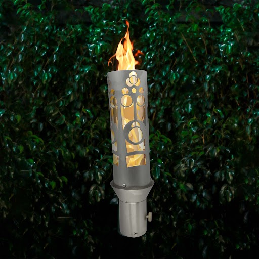 The Outdoor Plus Mosaic Torch Head -Top-Lite- Main View