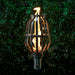 The Outdoor Plus Urn Original TOP Torch & Post Complete - Stainless Steel- Main View