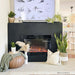 Touchstone Forte 40" Recessed Electric Fireplace -80006- Lifestyle Black Wall Electric Fireplace