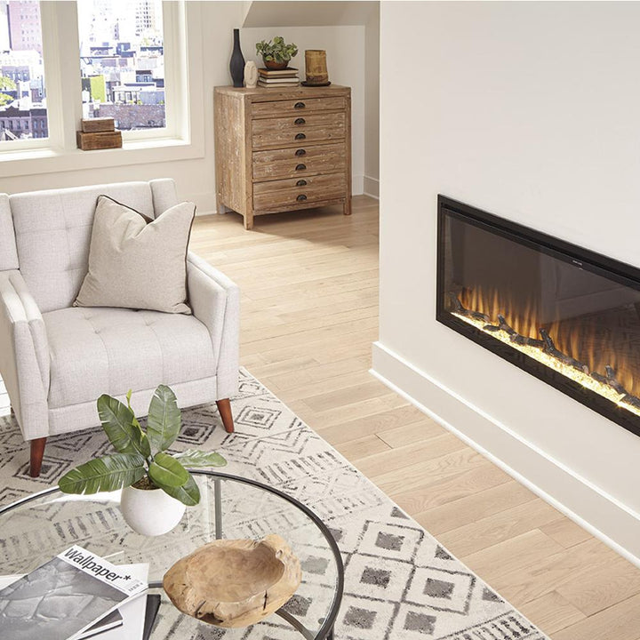 Touchstone - Sideline Elite Smart 100" WiFi-Enabled Recessed Electric Fireplace -80044- Lifestyle Living Room