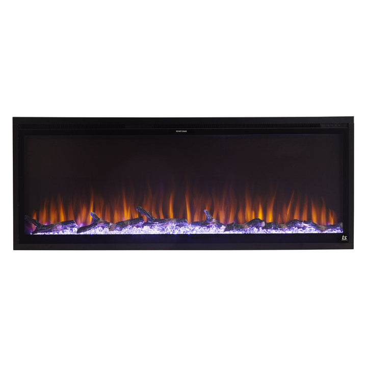 Touchstone - Sideline Elite Smart 50" WiFi-Enabled Recessed Electric Fireplace -80036- Main View