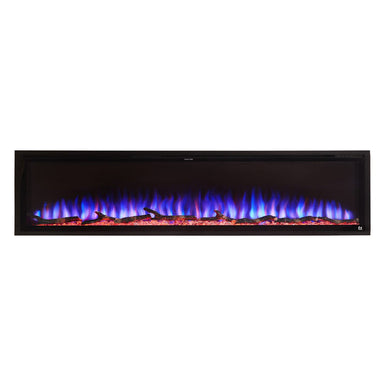 Touchstone -Sideline Elite Smart 84" WiFi-Enabled Recessed Electric Fireplace -80050- Main View