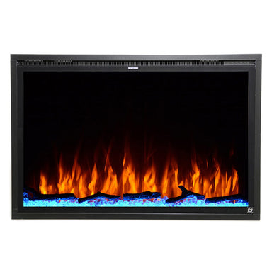 Touchstone - Sideline Elite Smart Forte 40" WiFi-Enabled Recessed Electric Fireplace -80052- Main View