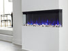 Touchstone - Sideline Infinity 3 Sided 50" WiFi Enabled Smart Electric Fireplace -80045- Lifestyle Close up