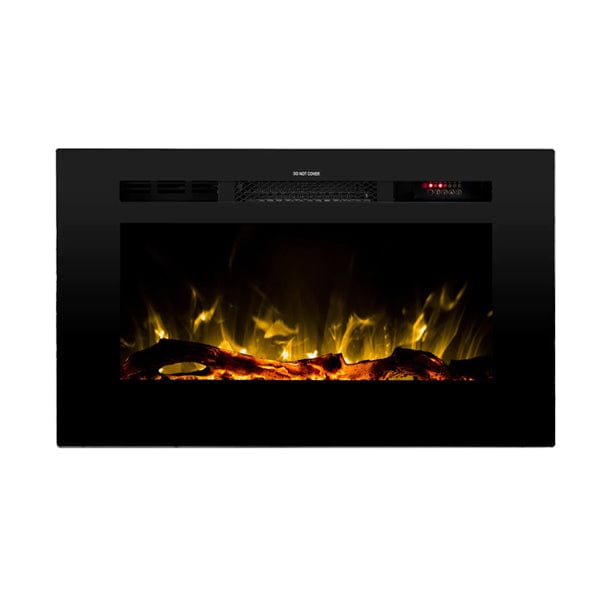 Touchstone - The Sideline 28" Recessed Electric Fireplace -80028- Main View