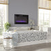 Touchstone - The Sideline 36" Recessed Electric Fireplace -80014- Lifestyle Bathroom