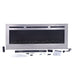 Touchstone - The Sideline Deluxe Stainless Steel 50" Recessed Electric Fireplace -86273- Complete Item and Accessories