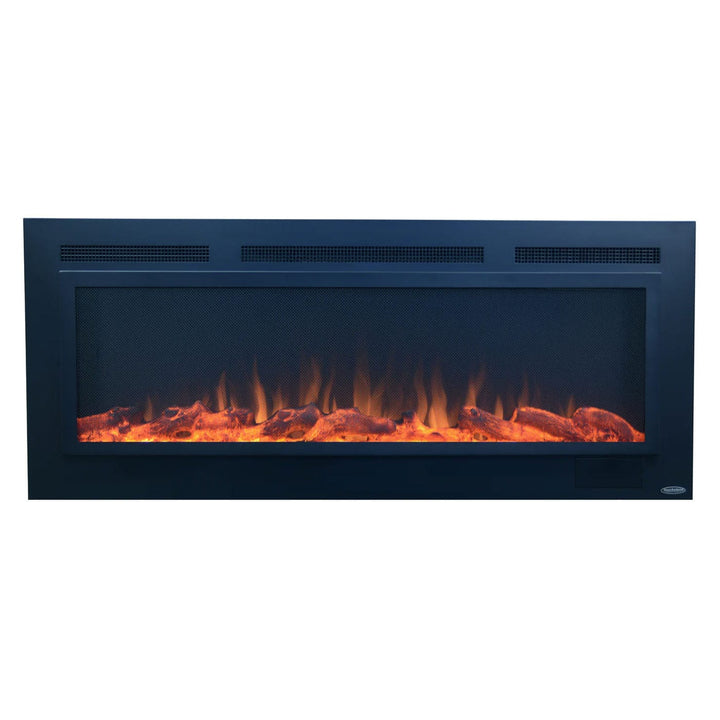 Touchstone - The Sideline Steel Mesh Screen Non Reflective 50" Recessed Electric Fireplace -80013- Main View