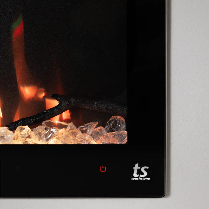 Touchstone Sideline Fury 57'' Smart Electric Fireplace- Closeup