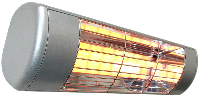 Victory Lighting - All Weather Electric Infrared Heater - HLWA15S - 1500w, 240v - Silver - Frosted Lamp-Infrared Heater-Victory Lighting-1-HLW15Spic1sJPG