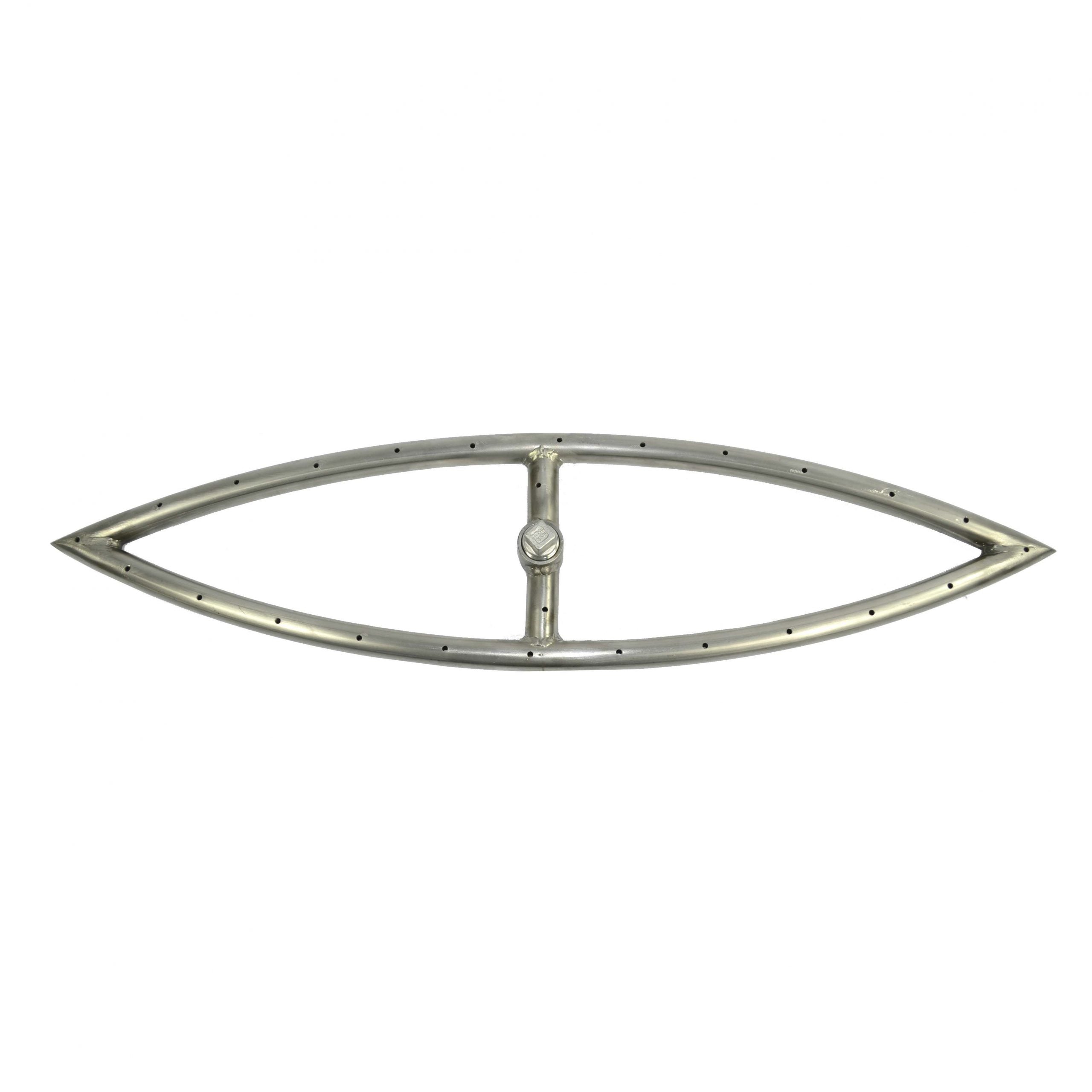 The Outdoor Plus Fish Eye Burner - Stainless Steel