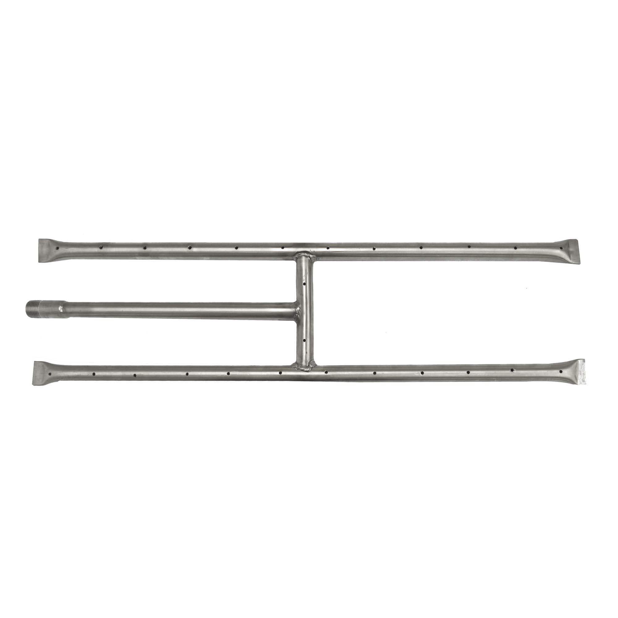The Outdoor Plus Fireplace H-Burner - Stainless Steel
