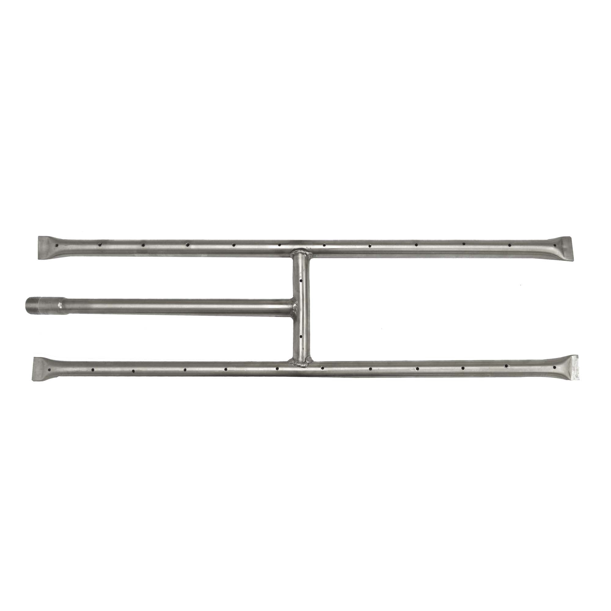 The Outdoor Plus Fireplace H-Burner - Stainless Steel