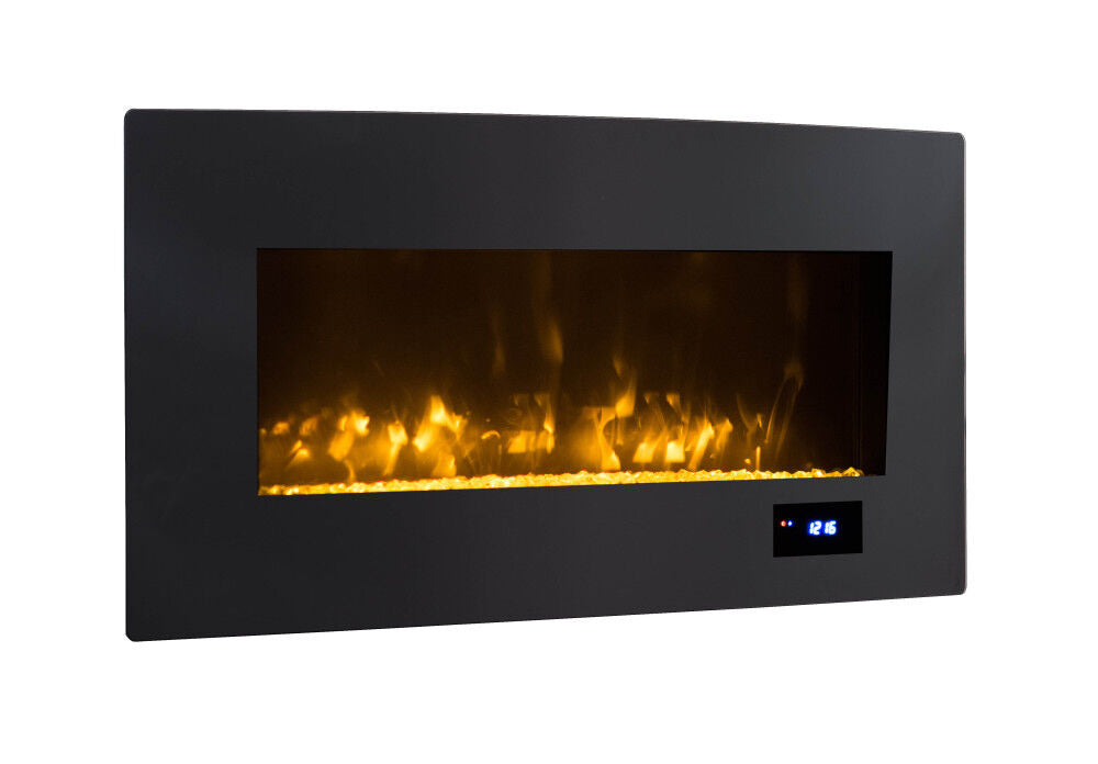 Komodo by HearthPro 36" Convex Curved Wall/Stand Fireplace